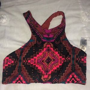 Reversible billabong bikini top